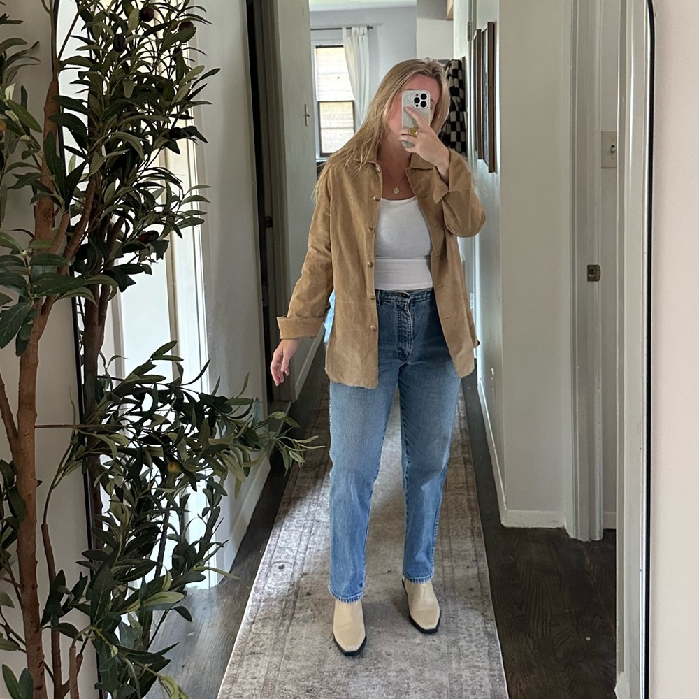 Valerie Separates Suede Leather Jacket